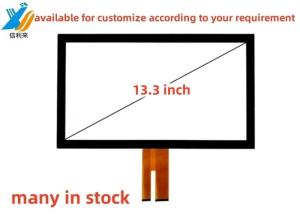 Buy cheap 13.3 inch Multi touch projected capacitive (PCAP) GG touch screen panel waterproof oilproof pen touch LCD Display LED Monitor AR AG AF Customized for product