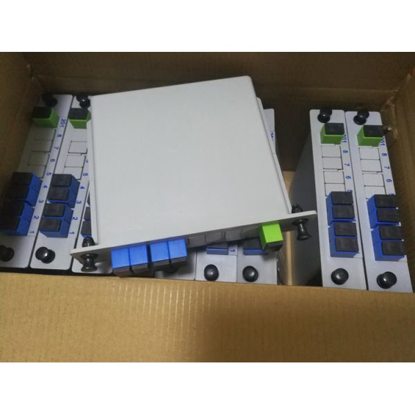 Mini Steel Tube FBT Splitter 1x2 1310/1490/1550nm Fiber Optic Couplers And Splitters