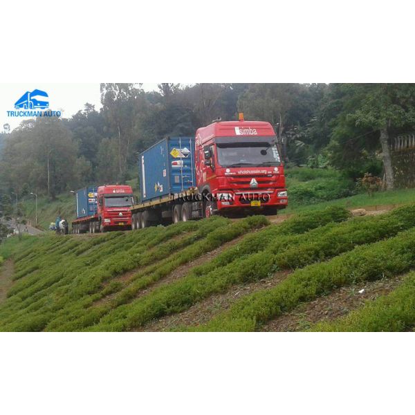 40FT Container Semi Trailer With High Strength Steel Material