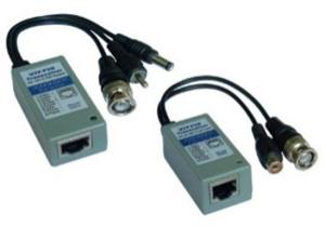 PVB-VPA18 CCTV Passive POE Twisted-Pair Transceiver (Video+Audio+Power+Data)