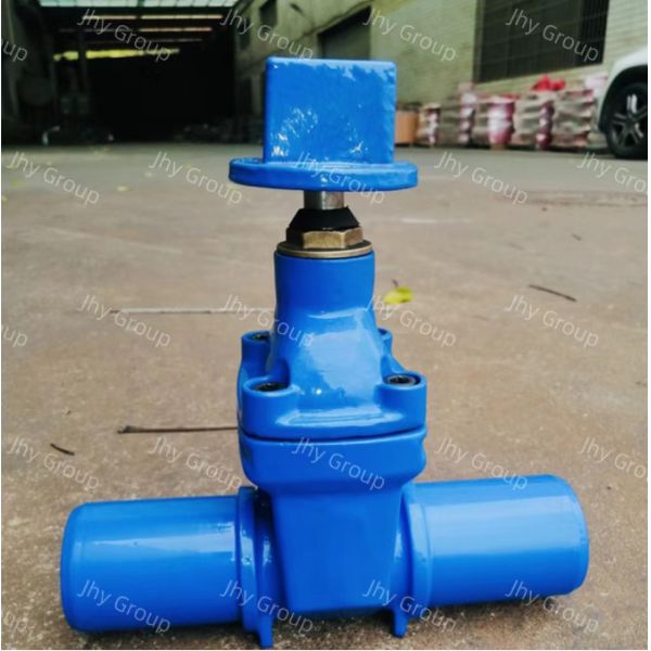 Resilient Rubber Seat Socket Gate Valve Ductile Iron With Plain End