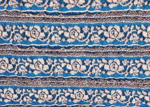 China Eco-Friendly Stretch Lace Fabric For Dresses , Multi Color Lace Fabric CY-LW0480 on sale