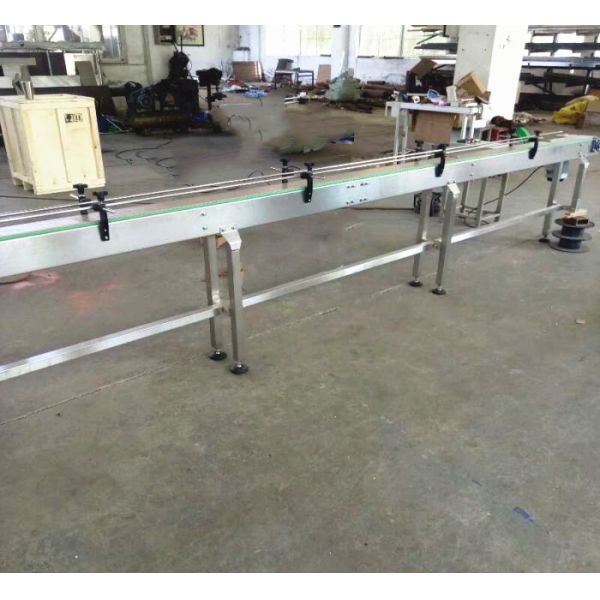 Grey Plastic Automated Conveyor Systems For Cosmetics And Skin Care Products Industry