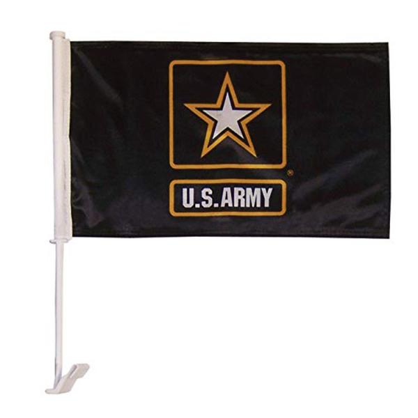 Quality AR Flagolden car flags screen printed high quality for sale