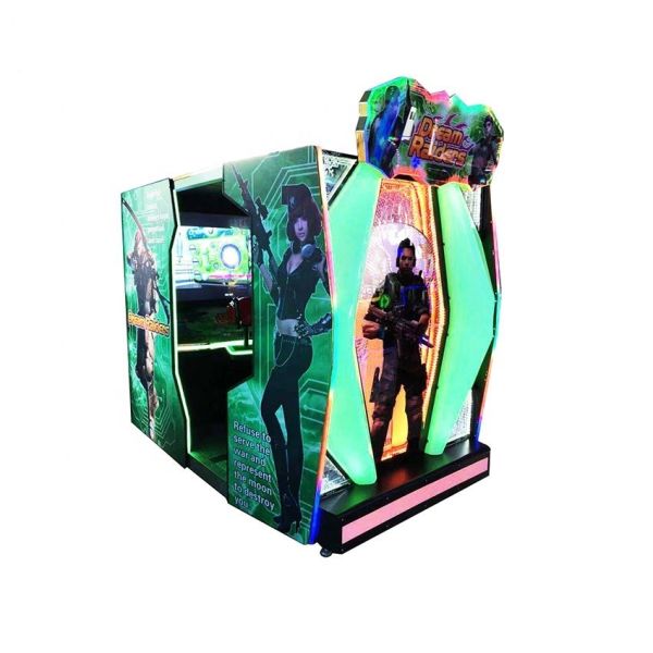 Arcade Dream Raiders Shooting Gun Game Machine Coin Operated Attractive