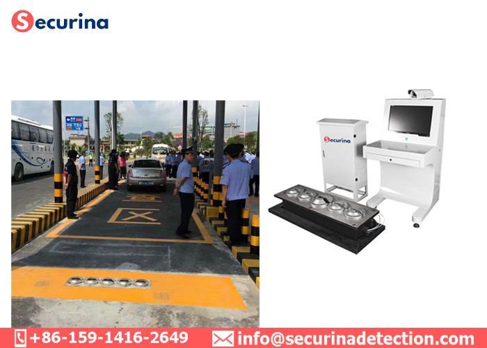 CCD IP68 Under Vehicle Scanner System 5000×2048 Pixels For Access Control