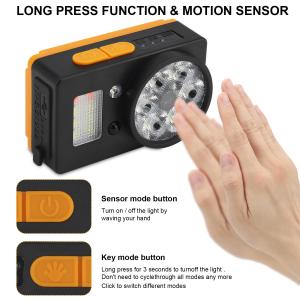 China 8000lm Waterproof High Lumen LED Headlamp With Dual Far/Near Light Modes And Battery Power Source on sale