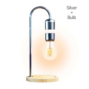 China Magnetic Levitating Floating Wireless LED Light Bulb with Wireless Charger for Desk Lamp Home Room Office Decor Unique G on sale