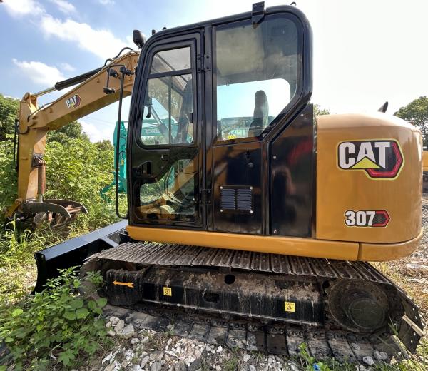 Quality CAT307E Used CAT Excavators 0.33m3 Bucket 7240mm Height for sale