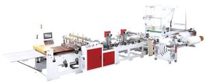 China Soft Loop Handle Bag Making Machine 100pcs/Min on sale