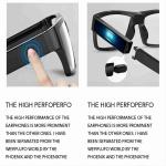 Security Hidden Camera Sunglasses1080P Built-In 32G Memory Card Touch Control