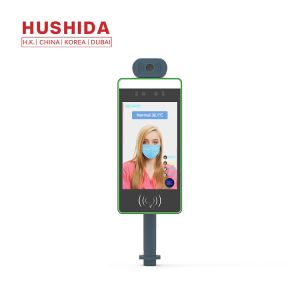 Buy cheap Binocular Camera Face Temperature Machine , 8Inch Face Recognition Access Control product