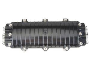 Buy cheap ln - line type Fiber Optic Closure 2 in 2 out , max capacity 144 single fibers product