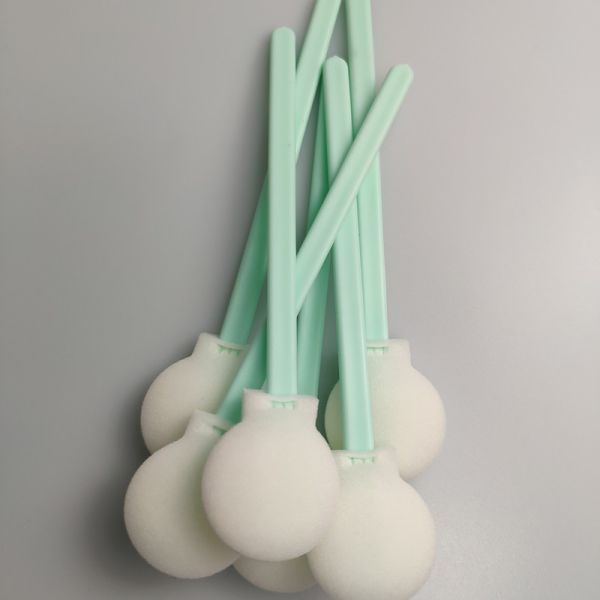 Disposable Lint Free Big Round Head Foam Swab Sponge for Cleaning