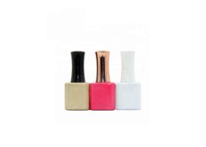 Buy cheap Empty Gel Polish Bottle 13ml Square With Brushes And Caps Color Can Customize product