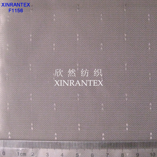 F1156 100% polyester taffeta dobby jacquard for garment lining 64GSM 150CM