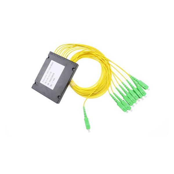 ABS 1 * 8 PLC Splitter Small Size Compact SC/APC PLC Splitter