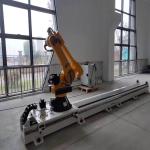 Highly Accurate Robot Linear Guide 200KG Weight And ±0.1mm Position Repetition