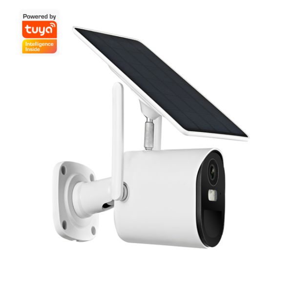 Pir IP65 Solar Wifi Bullet Camera Tuya Smart Compatible Camera