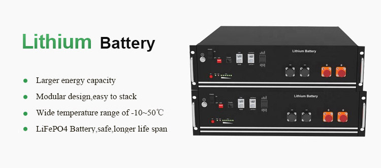 Power Wall Lithium Battery 48V 100ah LiFePo4 Home Solar Battery System
