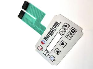 Custom Made 2.54MM Pitch Female Connector Membrane Keyboard Membrane Switch Panel