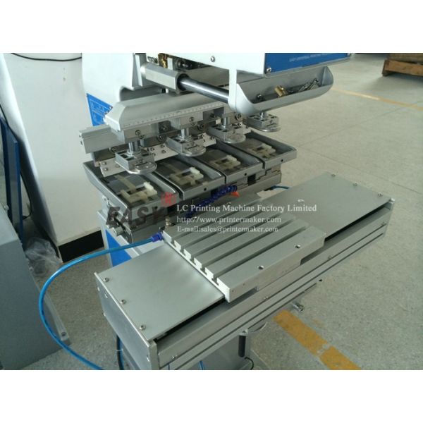 4-Color Pad Printing Machine with Shuttle