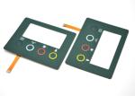 Four Embossed Button FPC Membrane Switch Keypad With Clear Display Window