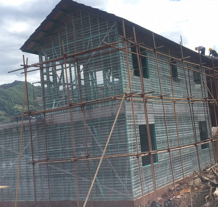 Hot Dip Galvanized Stucco Wire Mesh 450x2500mm for Concrete Construction