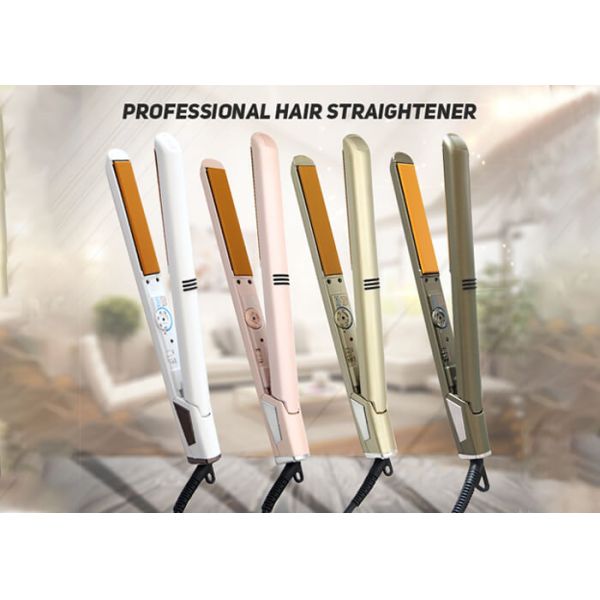 1 Inch Professional Ceramic Plate Flat Iron LED Display Hair Straightener
