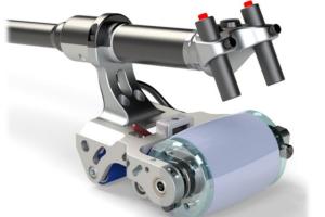 Tmteck Roller Scanner Tr1 / Wheel Scanner Carbon Fiber Composite Detection