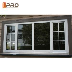 Buy cheap Black Aluminium Fabrication Sliding Hurricane Impact Safe Windows For Home Protect aluminum materials sliding window product