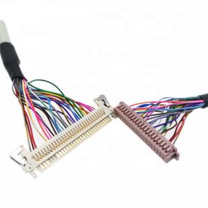 30pin Jae Fi-X30hl To 40pin Hrs Df13-40p 20276 30v Shield Lvds Cable For LCD Screen Panel