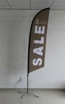 Double Sided Custom Feather Flags Banner With Fibreglass Flag Pole
