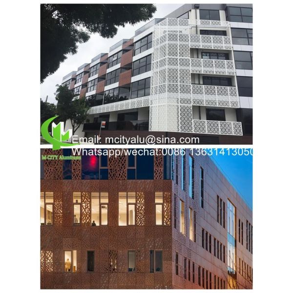 Powder Coated Aluminum Solid Panel Facade Cladding with Custom RAL Colors and 1.5-10mm Thickness for Curtain Walls