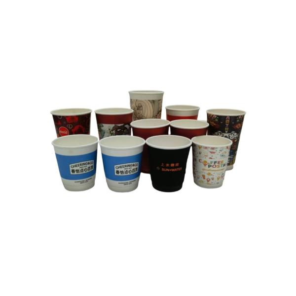 Quality Restaurant Embossing Disposable Paper Cup Bowl With Lids Custom for sale