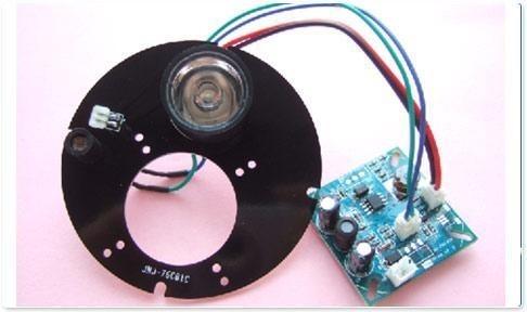 Quality Black IR LED Illuminator For Camera Single High Power LED Solution Complies for sale