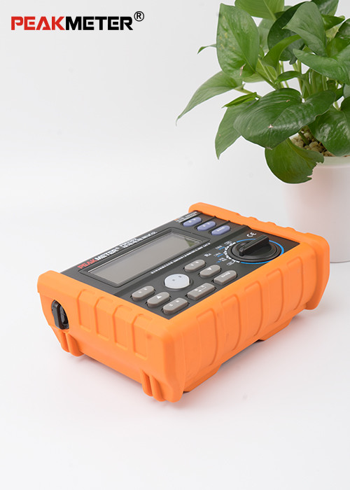 Auto Power Off Earth Ground Resistance Tester With Data Logging And Backlight