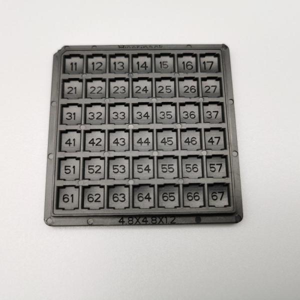 Quality Digital Array Waffle Pack Chip Trays Durable Anti Static For Component for sale