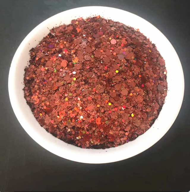 Mix and Match to Create Excellent Nail Art Effect Glitter Powder With Chunky Glitter for Resin Tumbler