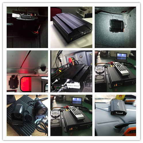 HD Mobile DVR 4CH 4G GPS WIFI HD car dvr camera system with DSM+ADAS