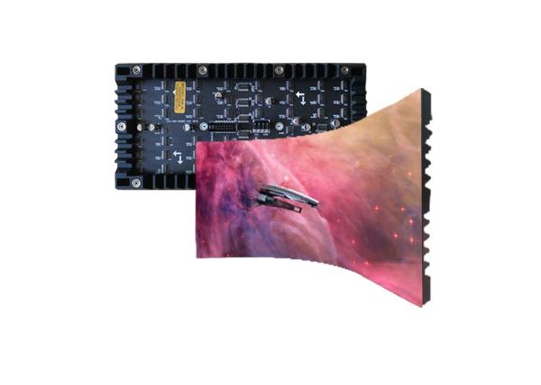 Quality P1.875 Flexible LED Module Bending Screen Display 240*120mm For Cylindrical Column for sale