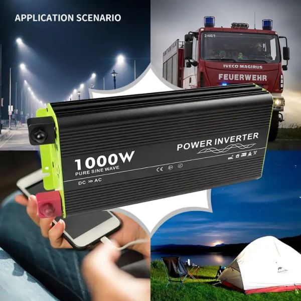 Best Quality Power Inverter Pure Sine Wave 1000W Circuit Diagram Pure Sine Wave Power Inverter Car Adapter Dc