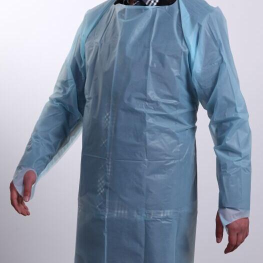 Quality CPE Disposable Lab Gowns Printing Available for sale