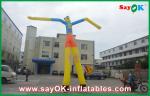Air Dancing Man 7m High Heavy Duty Inflatable Air Dancer Man With Custom Logo
