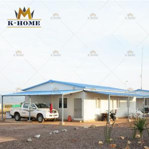 China Steel Frame Portable Cabin Accommodation 3 Bedroom Prefab Homes on sale