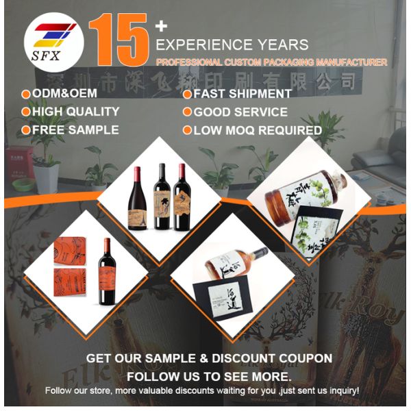 Recycled Oak Texture Custom Whiskey Bottle Labels Small Adhesive Labels