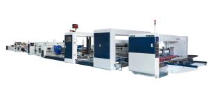 Buy cheap Patent Cert Automatic Folder Gluer Stitcher Machine / Cardboard Stitching Machine product