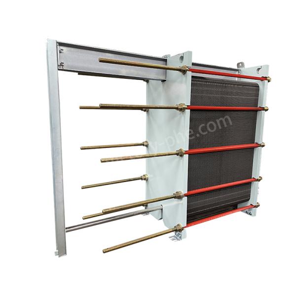Quality Customizable And Copper Brazed Plate Heat Exchanger For Condensing Unit Condenser for sale