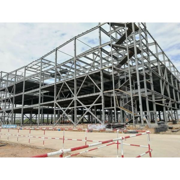 Customized Steel Structure Industrial Building School Office Steel Hall