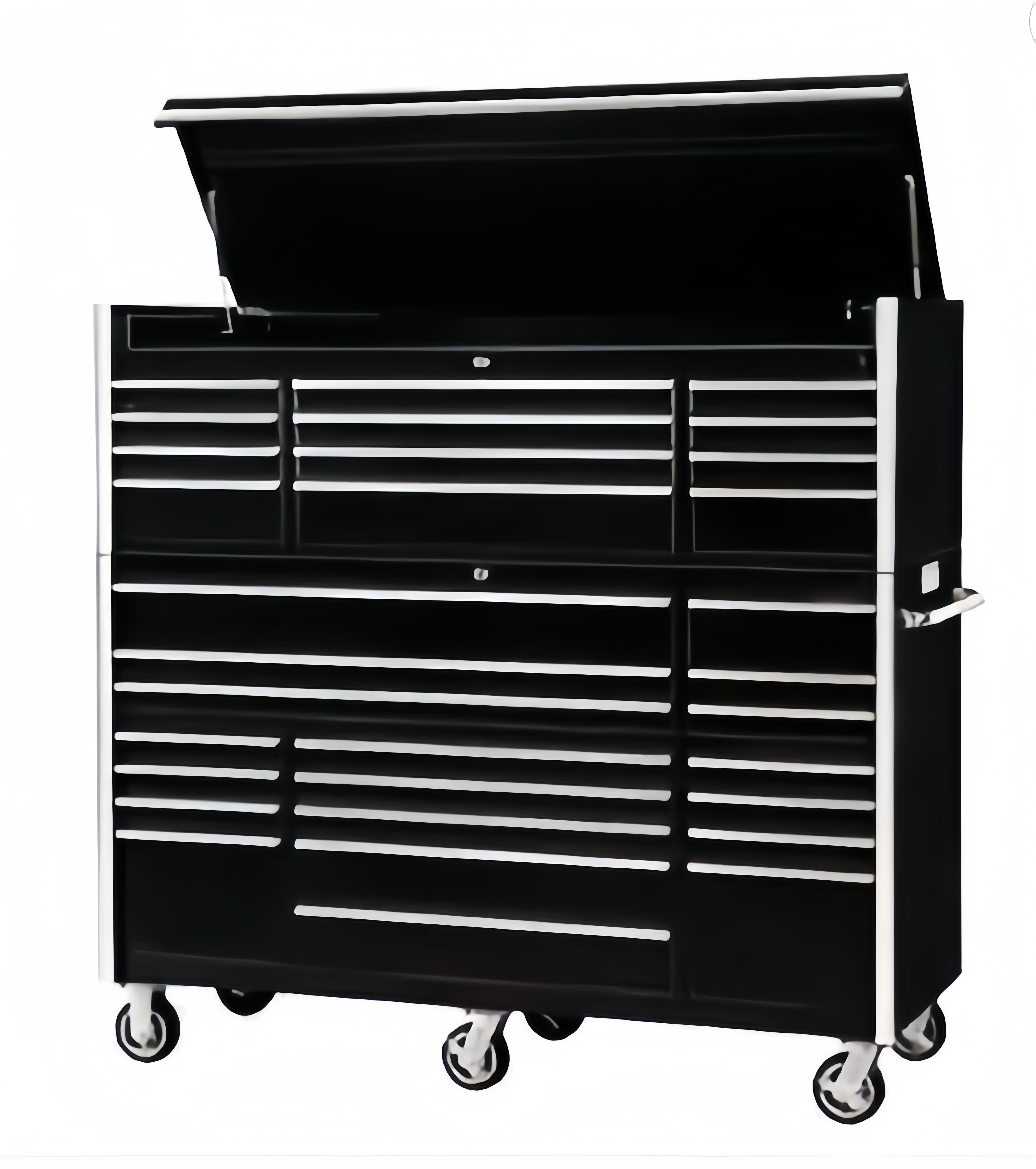Tool Storage Cabinet Mechanic Workbench with Large Tool Box and Customized Support